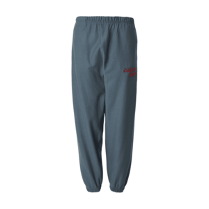 Calvin Klein Jeans Nadrág 'Logo Embroidery Cuffed' füstkék / piros kép