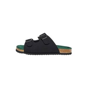 Only & Sons Papucs 'ONSSIMON' sötétzöld / fekete kép