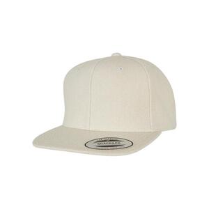 Melton Wool Snapback White kép