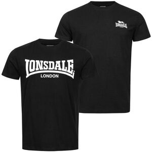 Férfi pólók Lonsdale 116067-Black kép