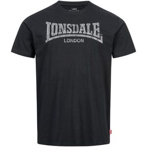 Férfi póló Lonsdale 111132-Black kép