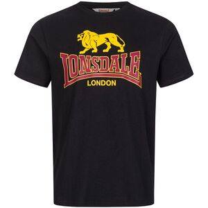 Férfi póló Lonsdale 115006-Black kép