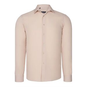 G726 DEWBERRY MENS SHIRT-BEIGE kép