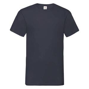 Granatowa koszulka męska Valueweight V-Neck Fruit of the Loom kép