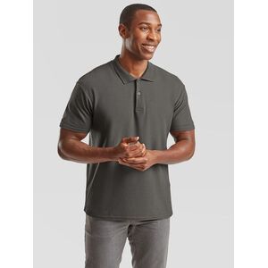 Graphite Men's Polo Shirt Original Polo Friut of the Loom kép