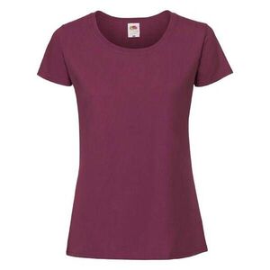Burgundy Iconic 195 Ringspun Premium Premium Fruit of the Loom kép