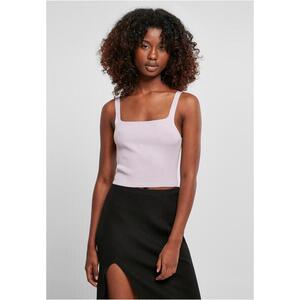 Women's Cropped Knit Lilac Top kép