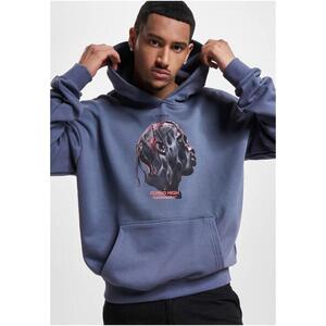 Flying High Heavy Oversize Vintageblue Hoodie kép
