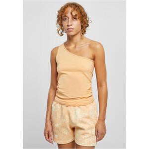 Women's asymmetrical paleorange top kép