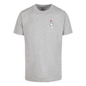 Men's T-shirt Love Sign Tee 2.0 grey kép