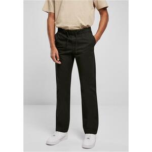 Straight slit trousers black kép