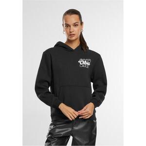 Women's Sweatshirt Good Vibes Puff Print Black kép