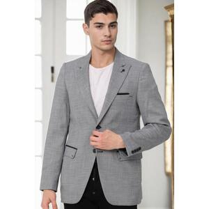 C9058 DEWBERRY MEN'S JACKET-GREY-2 kép