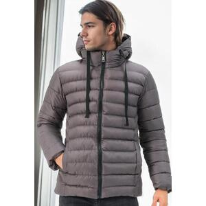 M8658 DEWBERRY MEN'S COAT-ANTHRACITE-2 kép