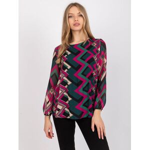 Blouse-DHJ-BZ-8643-2.67P-dark green kép