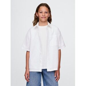 GAP Children's Linen Shirt - Boys kép