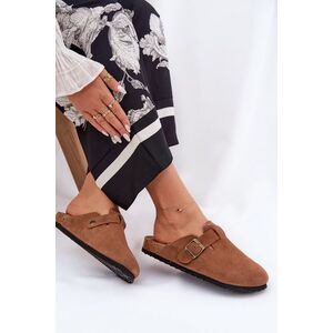 BIG STAR SHOES Zamírozott Klumpa Nőknek Csattal Big Star kép