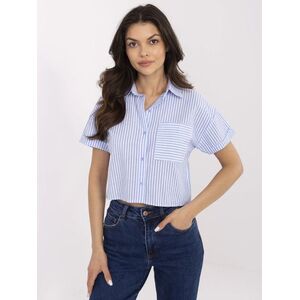 Shirt-NM-KS-KA-01148.50P-white-blue kép