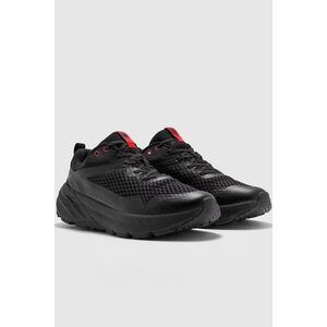 Férfi Sportcipők Túrázáshoz És Trailhez SPEED HIKER 4F Fekete 4FWMM00FOT kép