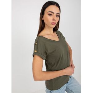 Blouse-TW-BZ-BL-1006.56-dark khaki kép