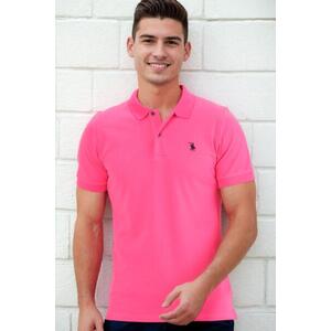 T9561 DEWBERRY MEN'S TSHIRT-FUCHSIA kép