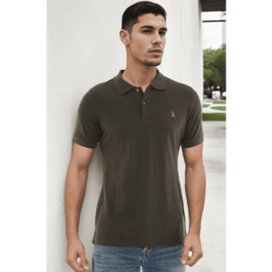 T9561 DEWBERRY MEN'S TSHIRT-GREEN kép