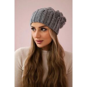 Kesi Cap with fleece Milano K203 dark gray kép