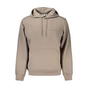 Férfi barna Calvin Klein kapucnis pulóver kép