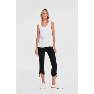 Marisse Black Cotton Leggings kép