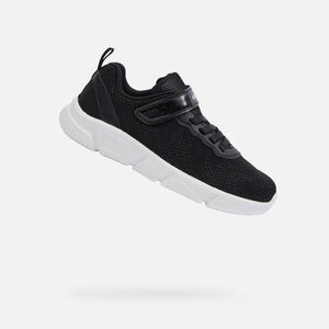 Black Girls Sneakers Geox Aril - Girls kép