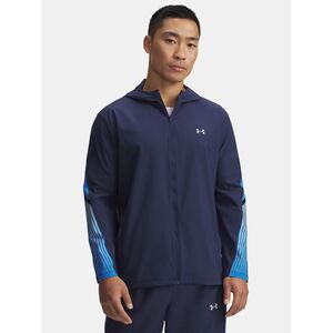 Men's Under Armour UA Velociti Storm Hooded Jacket Jkt-BLU - Mens kép