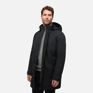 Férfi fekete parka Geox Aerantis kép