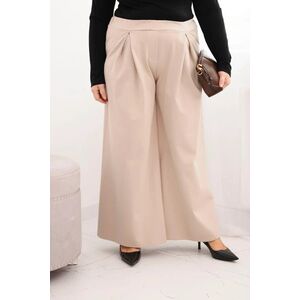 Plus size széles szárú nadrág kép