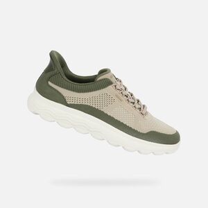 Bézs férfi tornacipő Geox Spherica Plus Fast kép