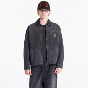 Dzseki Carhartt WIP OG Detroit Jacket UNISEX Black/ Black Destroy Wash S kép