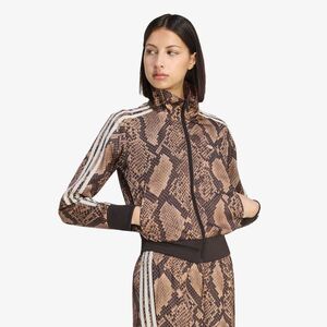 Dzseki adidas Satin Snake Print Firebird Track Jacket Linen/ Magic Beige L kép