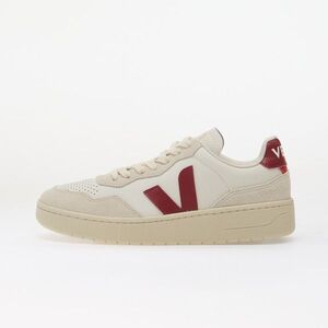 Sneakers Veja V-90 O.T. White/ Marsala/ Natural EUR 38 kép