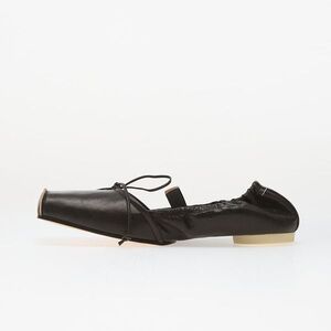 MM6 Ballet Shoe Black/ Doe Brown 39 kép
