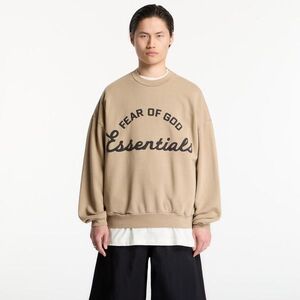 Sweatshirt Fear of God Essentials Training 90'S Crewneck Sweatshirt Faded Dune L kép