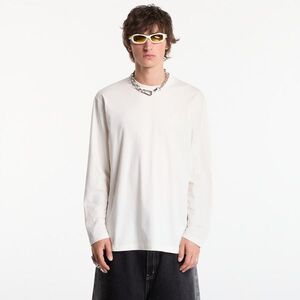Póló Y-3 Logo Long Sleeve Long-Sleeve Top UNISEX Chalk White L kép