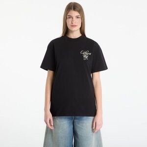 Póló Carhartt WIP S/S Vestige T-Shirt UNISEX Black XS kép