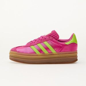 Sneakers adidas Gazelle Bold W Selufu/ Solar Slime/ Gold Metallic EUR 36 2/3 kép