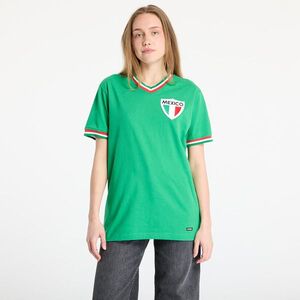Jersey COPA Mexico Pelé 1980's Retro Football Shirt UNISEX Green L kép