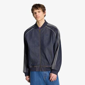 Dzseki adidas SST Adicolor Denim Tracktop Indigo Denim L kép