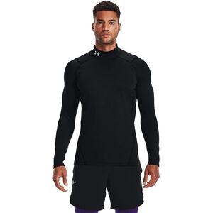 Póló Under Armour Cg Armour Fitted Mock Black/ White M kép