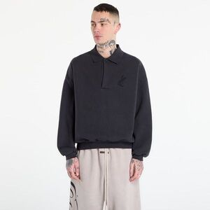 Sweatshirt Fear of God Essentials Classic Polo Sweatshirt Vintage Black M kép