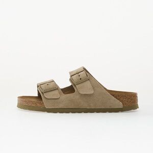 Cipők Birkenstock Arizona Suede Leather Unisex Faded Khaki 38 kép