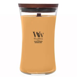Woodwick Large Hourglass Candle Golden Bourbon Universal kép