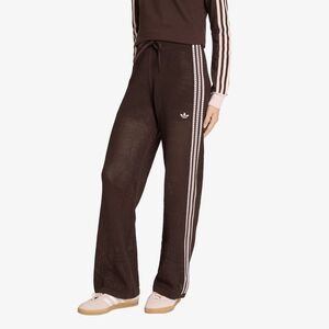 Sweatpants adidas Knitted Crochet Firebird Tracksuit Bottoms Aurora Coffee S kép