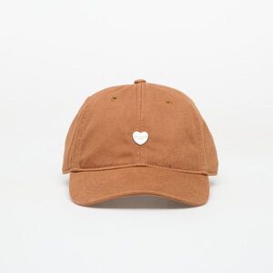 Cap Carhartt WIP Heart Metal Cap Hamilton Brown/ Silver Universal kép